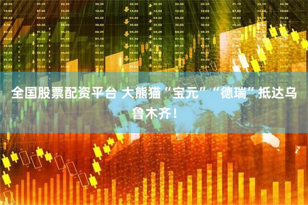 全国股票配资平台 大熊猫“宝元”“德瑞”抵达乌鲁木齐！
